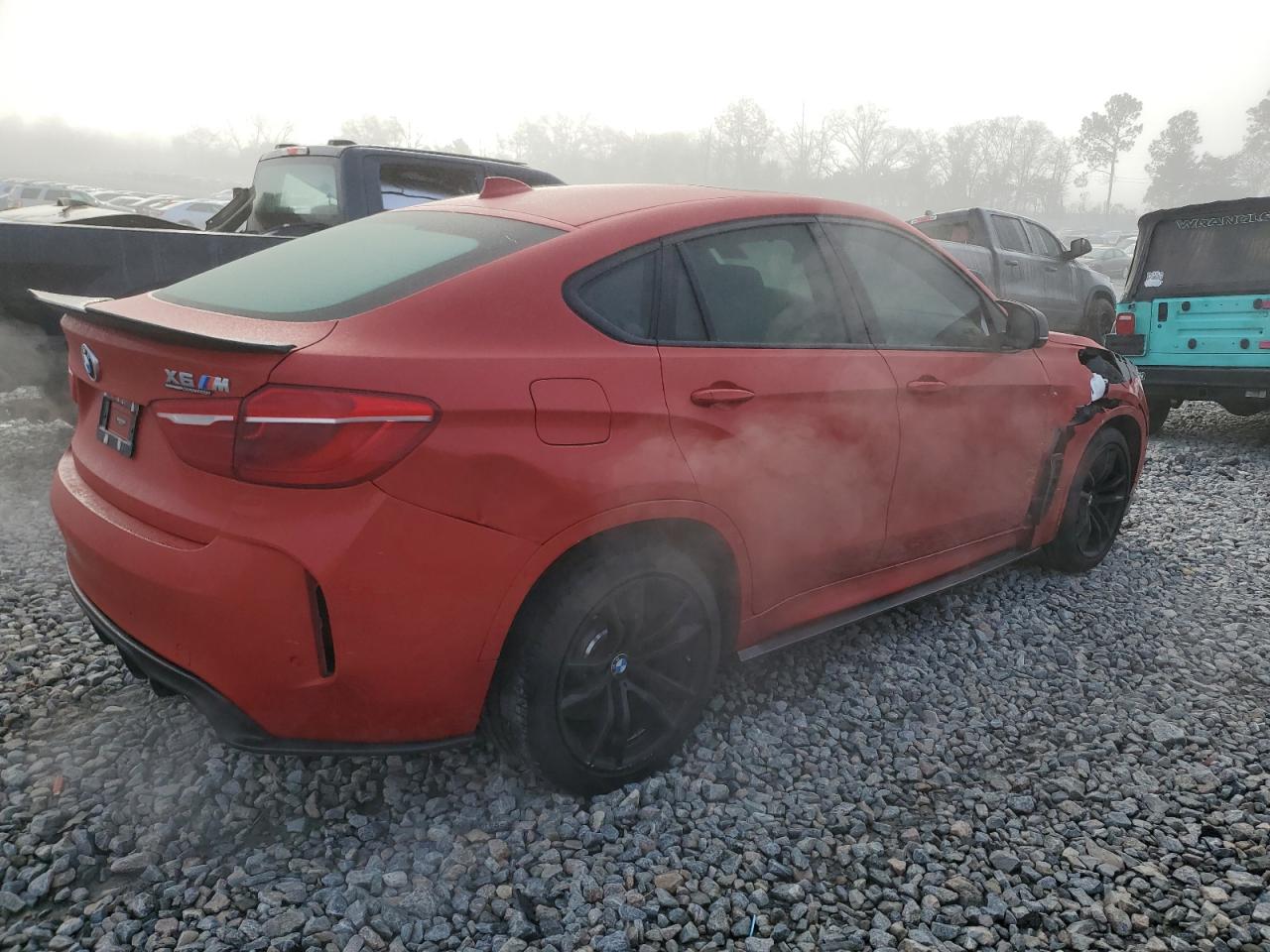 2017 BMW X6 VIN 5YMKW8C34H0U71972 Copart auction photo, front end damage thumbnail 3