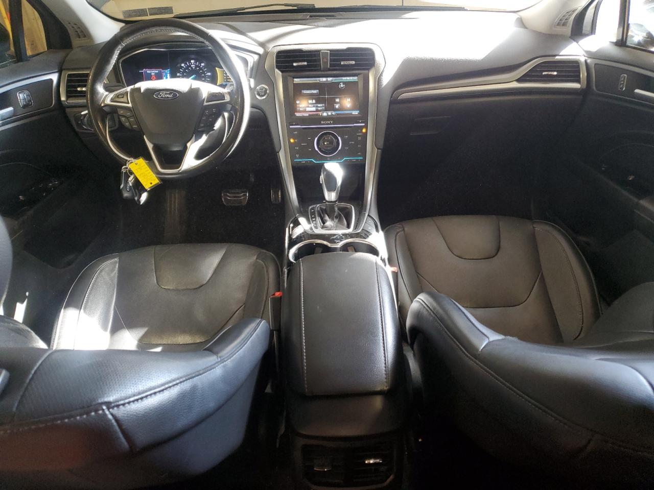 2014 Ford Fusion VIN 3FA6P0SU9ER382726 Copart auction photo, rear end damage thumbnail 8