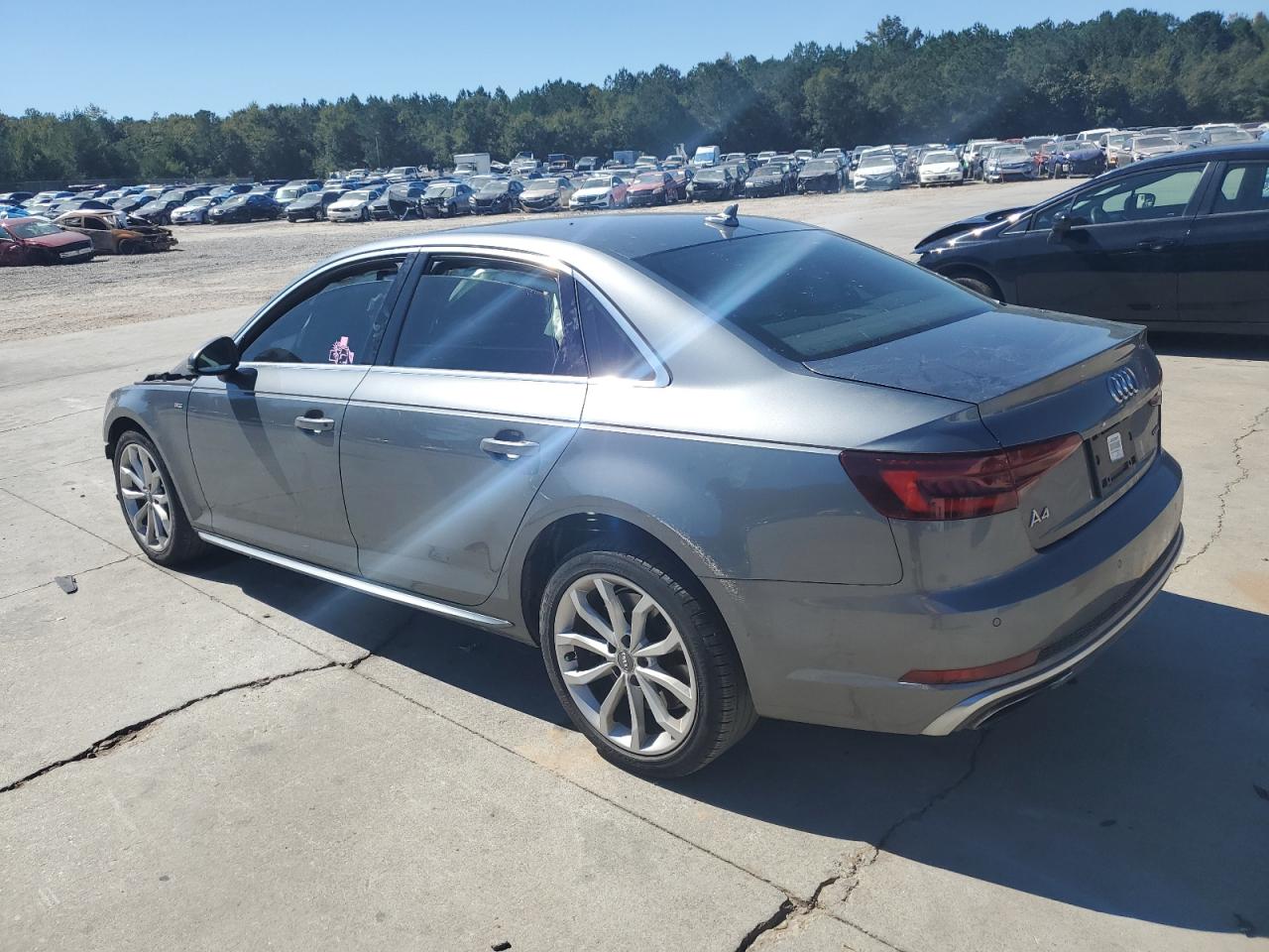 2019 Audi A4 VIN WAUENAF49KN006437 Copart auction photo, front end damage thumbnail 2
