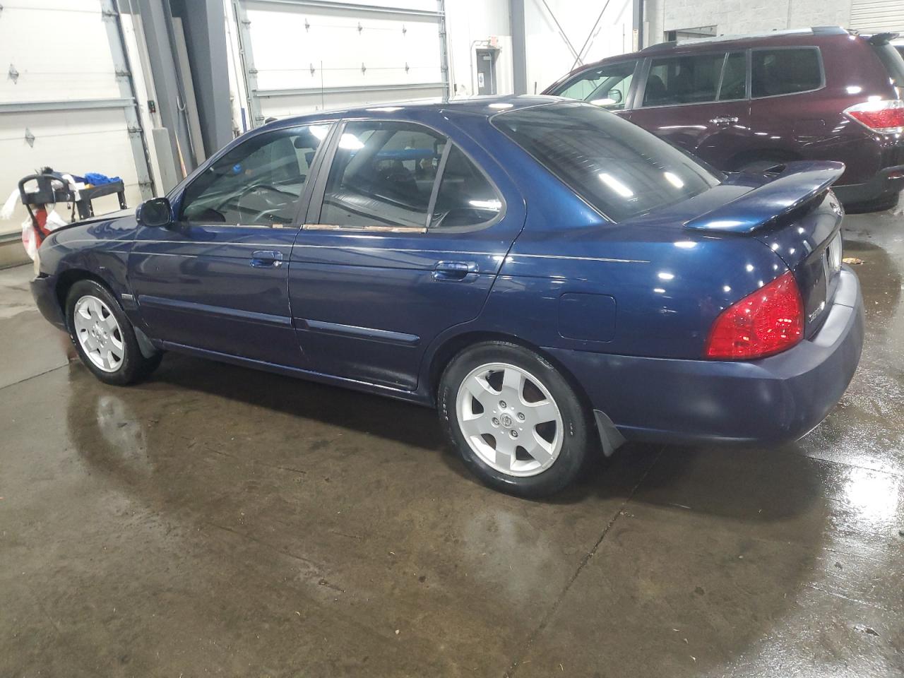 2006 Nissan Sentra VIN 3N1CB51D26L581506 Copart auction photo, front end / side damage thumbnail 2