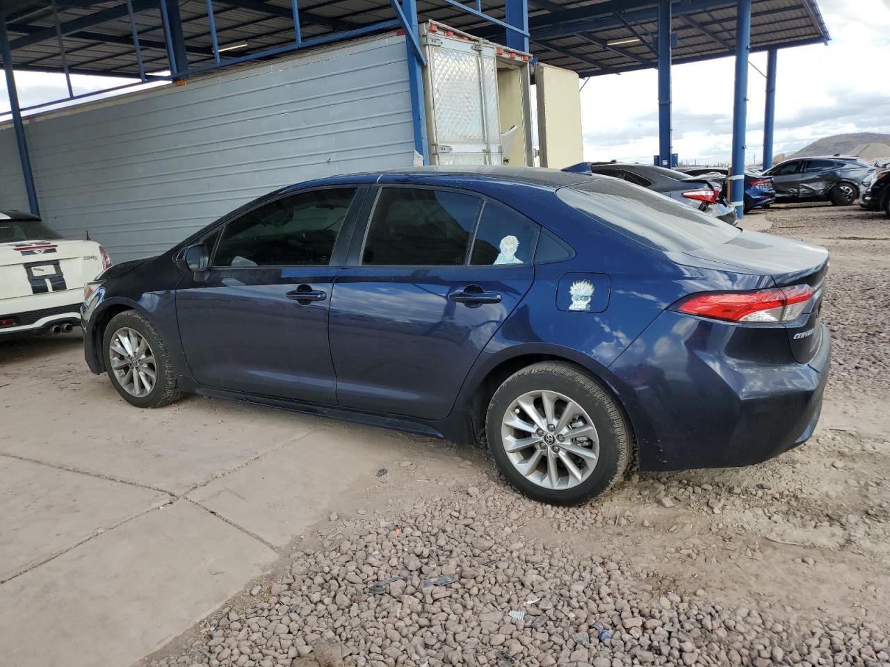 2021 Toyota Corolla VIN JTDHPMAE9MJ139365 Copart auction photo, side damage thumbnail 2