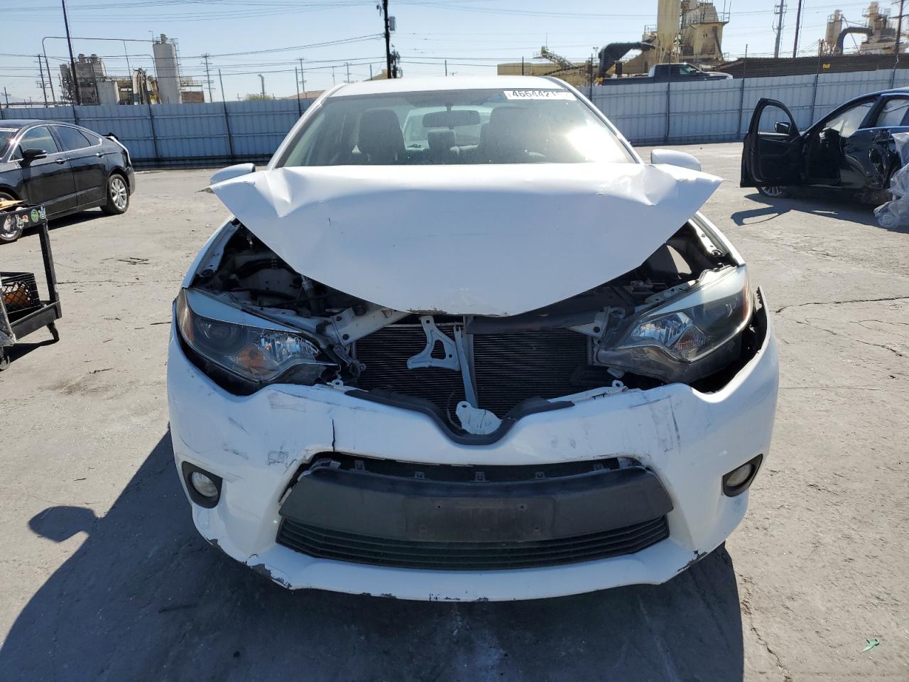 2014 Toyota Corolla VIN 5YFBURHE9EP055108 Copart auction photo, front end damage thumbnail 5