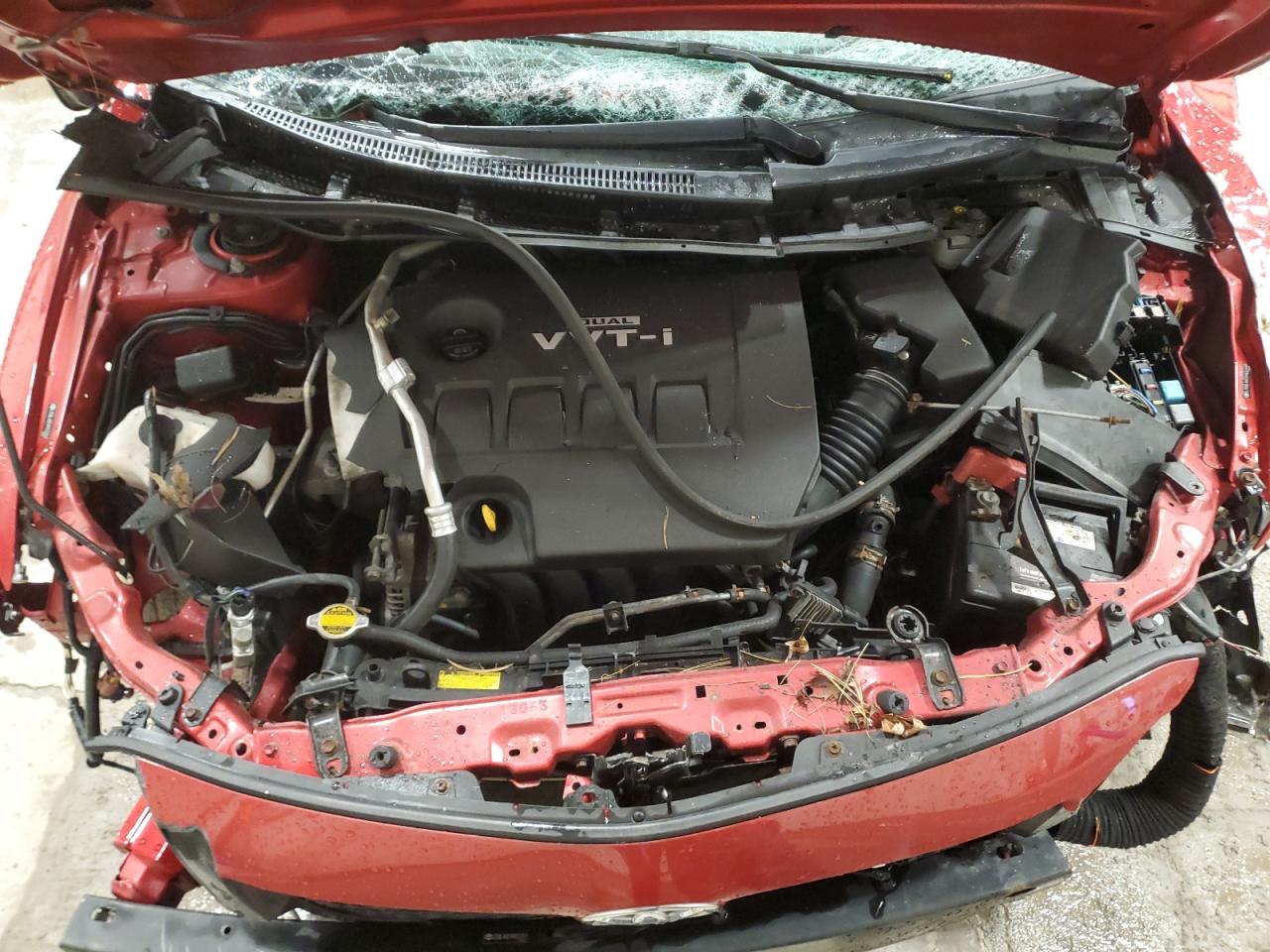 2009 Toyota Corolla VIN JTDBL40E599022359 Copart auction photo, rollover damage thumbnail 12