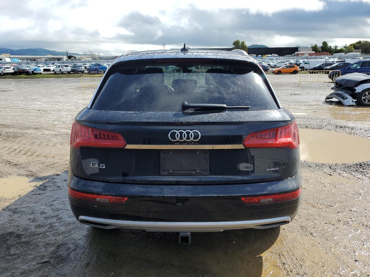 2020 Audi Q5 VIN WA1BNAFY0L2076155 Copart auction photo, rear end / front end damage thumbnail 6