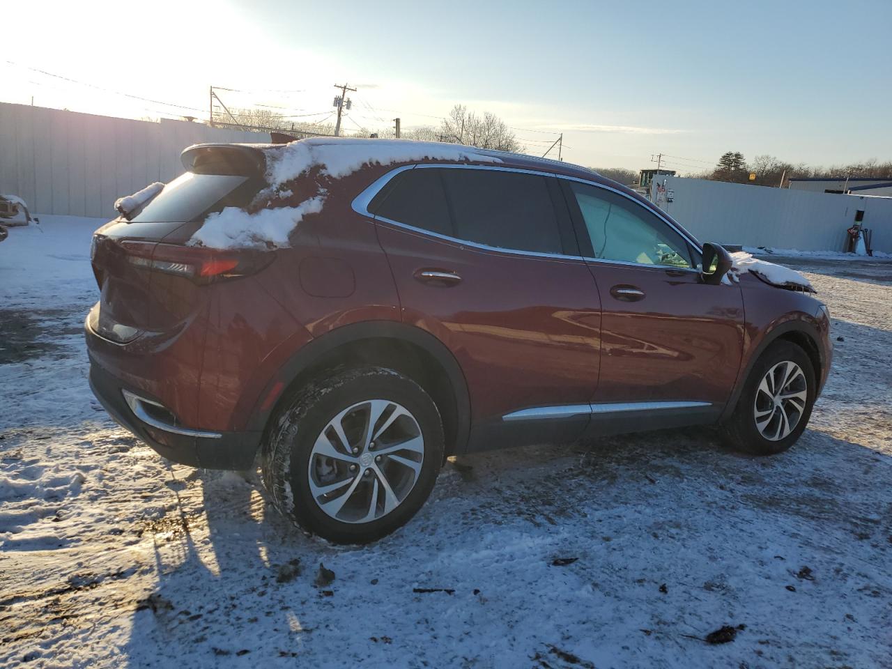 2021 Buick Envision VIN LRBFZPR41MD084308 Copart auction photo, front end / mechanical damage thumbnail 3