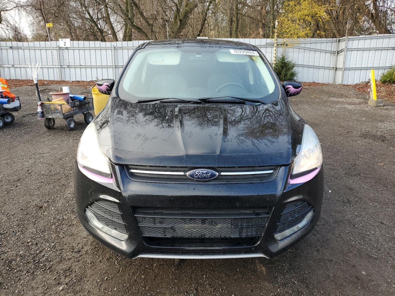 2016 Ford Escape VIN 1FMCU9GX1GUA56648 Copart auction photo, undercarriage / front end damage thumbnail 5