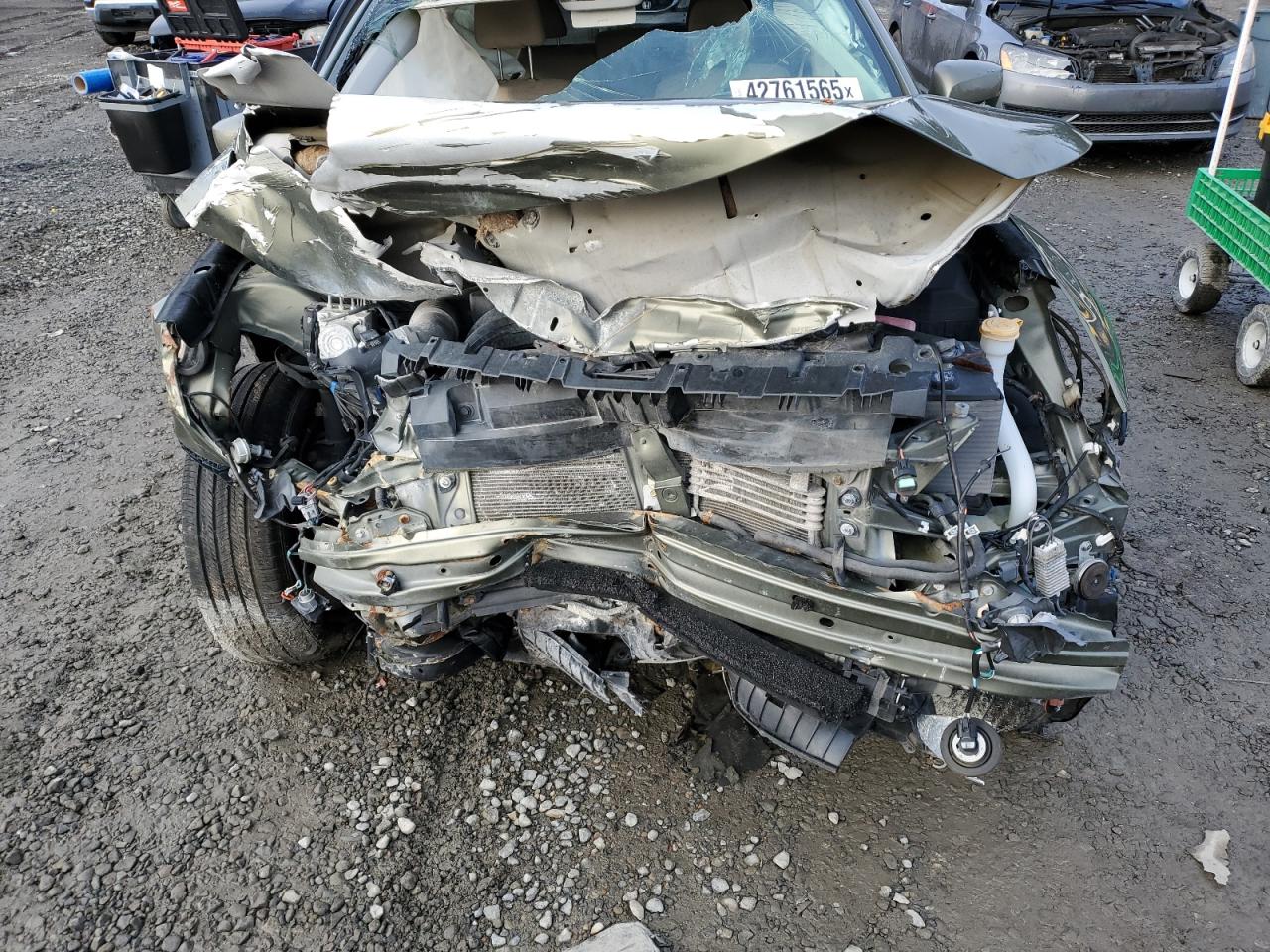 2016 Subaru Outback VIN 4S4BSACC1G3216863 Copart auction photo, front end / side damage thumbnail 12