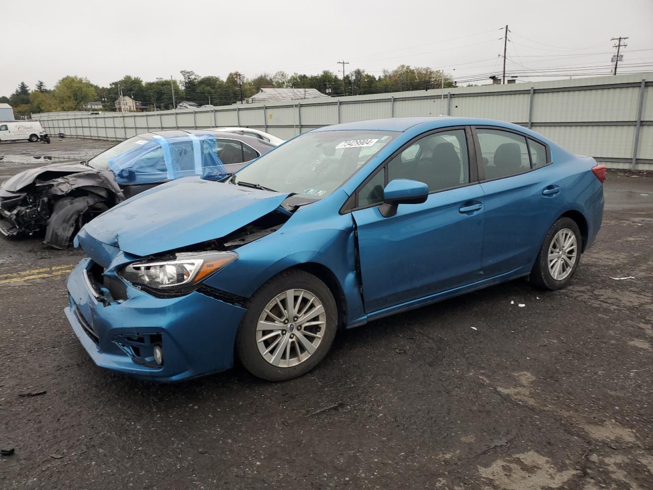 2018 Subaru Impreza VIN 4S3GKAD64J3612974