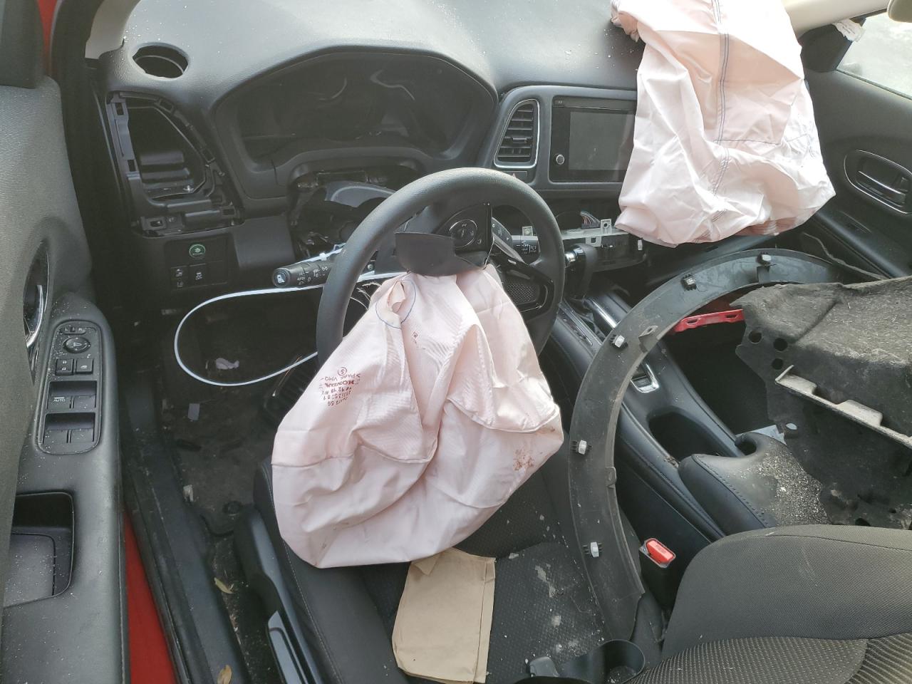 2020 Honda HR-V VIN 3CZRU5H57LM704734 Copart auction photo, front end damage thumbnail 8
