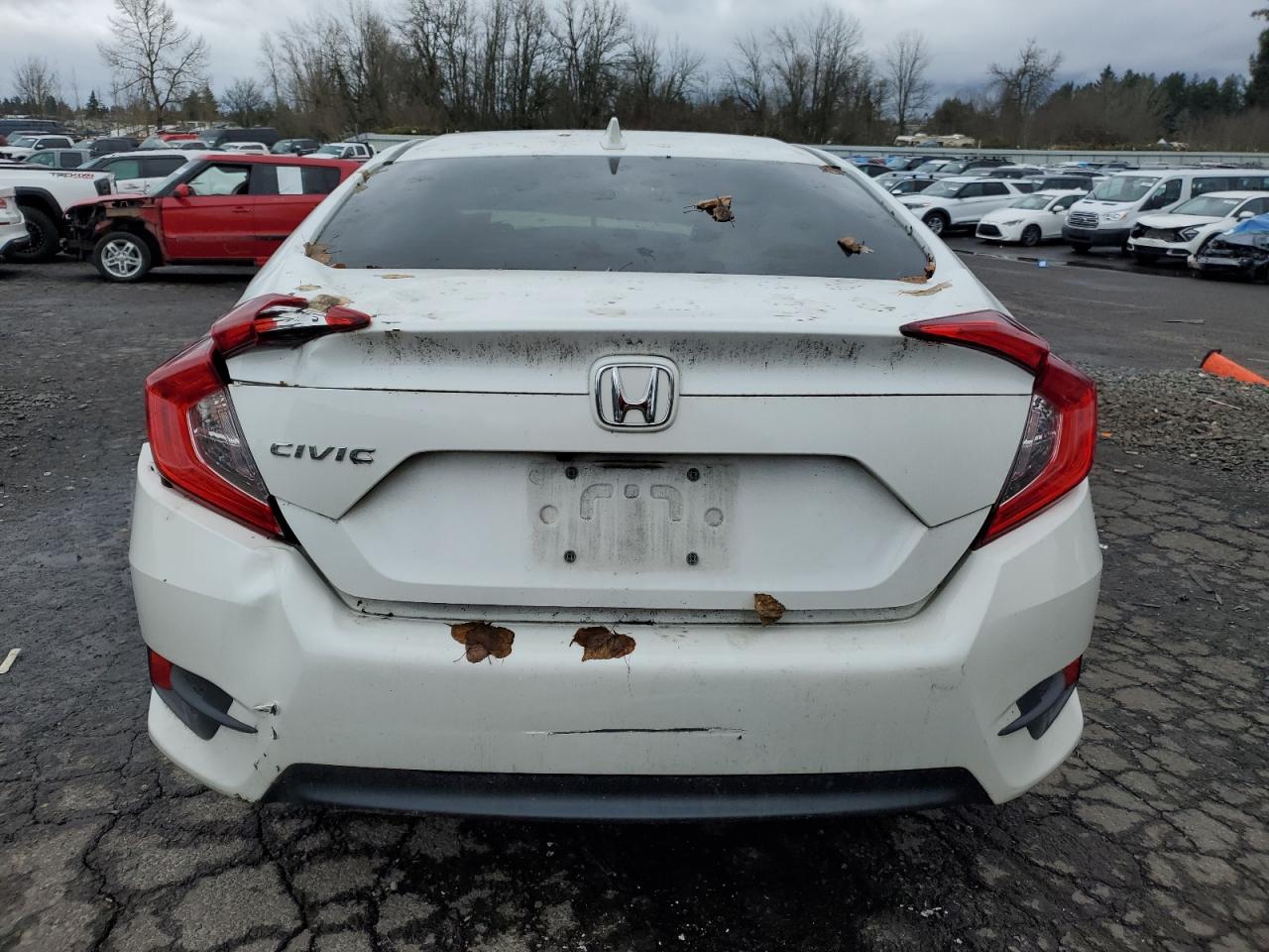 2018 Honda Civic VIN 2HGFC2F74JH570826 Copart auction photo, front end / undercarriage damage thumbnail 6