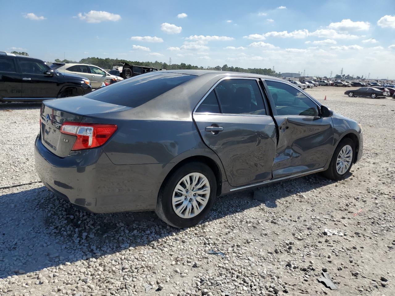 2012 Toyota Camry VIN 4T4BF1FK5CR221842 Copart auction photo, side damage thumbnail 3
