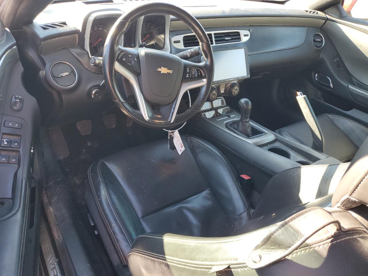 2015 Chevrolet Camaro VIN 2G1FJ3DW8F9102824 Copart auction photo, front end damage thumbnail 8