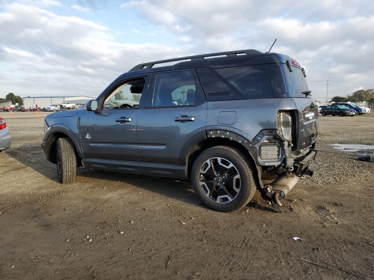 2022 Ford Bronco VIN 3FMCR9C6XNRD25801 Copart auction photo, rear end damage thumbnail 2