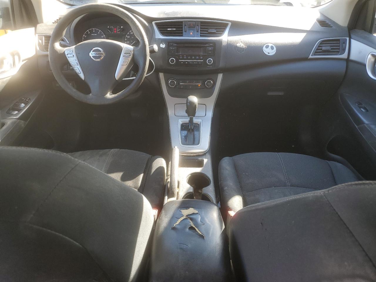 2015 Nissan Sentra VIN 3N1AB7AP6FY349118 Copart auction photo, rear end / side damage thumbnail 8