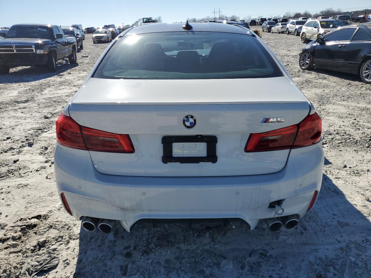 2018 BMW M5 VIN WBSJF0C58JB283563 Copart auction photo, all over damage thumbnail 6