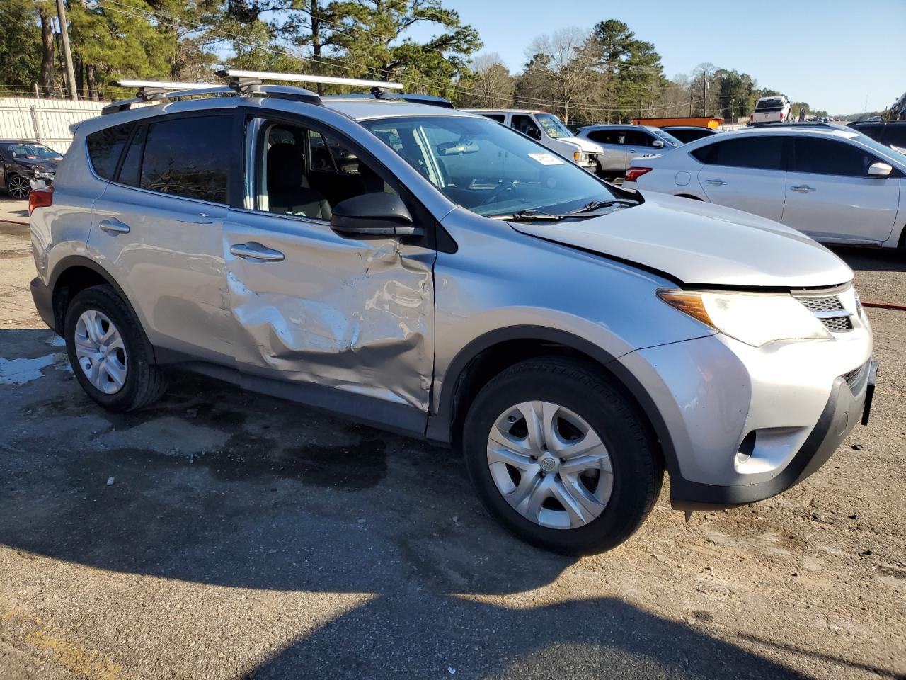 2014 Toyota RAV 4 VIN 2T3ZFREV9EW090718 Copart auction photo, side damage thumbnail 4