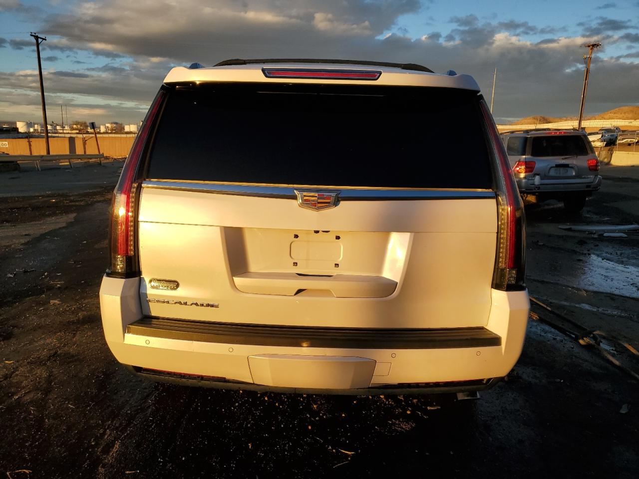 2016 Cadillac Escalade VIN 1GYS4CKJXGR383269 Copart auction photo, front end / side damage thumbnail 6