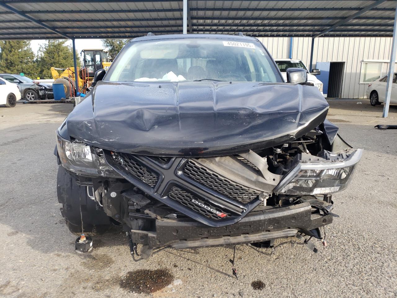 2019 Dodge Journey VIN 3C4PDCBB8KT845736 Copart auction photo, front end damage thumbnail 5