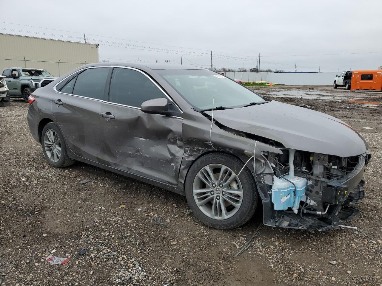 2015 Toyota Camry VIN 4T1BF1FK2FU012251 Copart auction photo, front end / side damage thumbnail 4