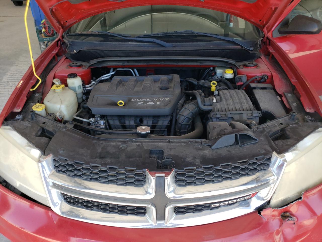 2012 Dodge Avenger VIN 1C3CDZAB7CN286043 Copart auction photo, front end damage thumbnail 11