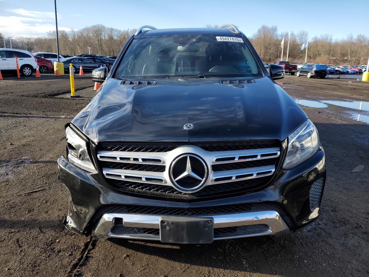 2019 Mercedes-Benz GLS-klasse VIN 4JGDF6EE5KB184619 Copart auction photo, front end damage thumbnail 5