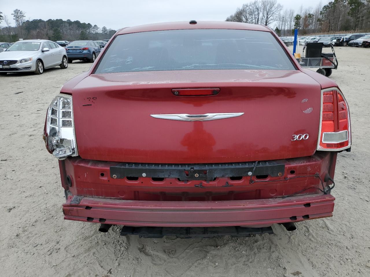2012 Chrysler 300 VIN 2C3CCACG3CH223785 Copart auction photo, rear end damage thumbnail 6