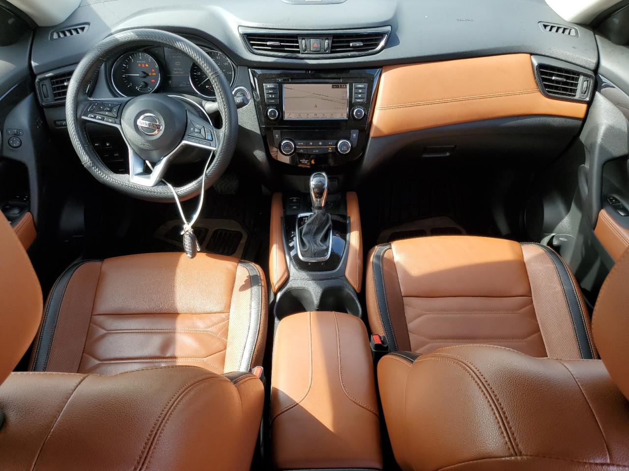 2019 Nissan Rogue VIN 5N1AT2MV3KC717843 Copart auction photo, side / rear end damage thumbnail 8