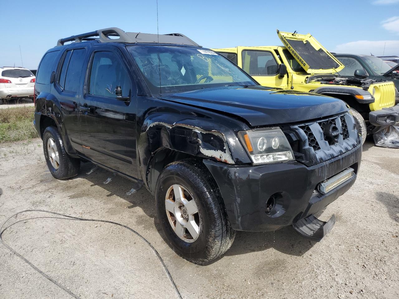 2007 Nissan XTerra VIN 5N1AN08U87C503132 Copart auction photo, water/flood damage thumbnail 4