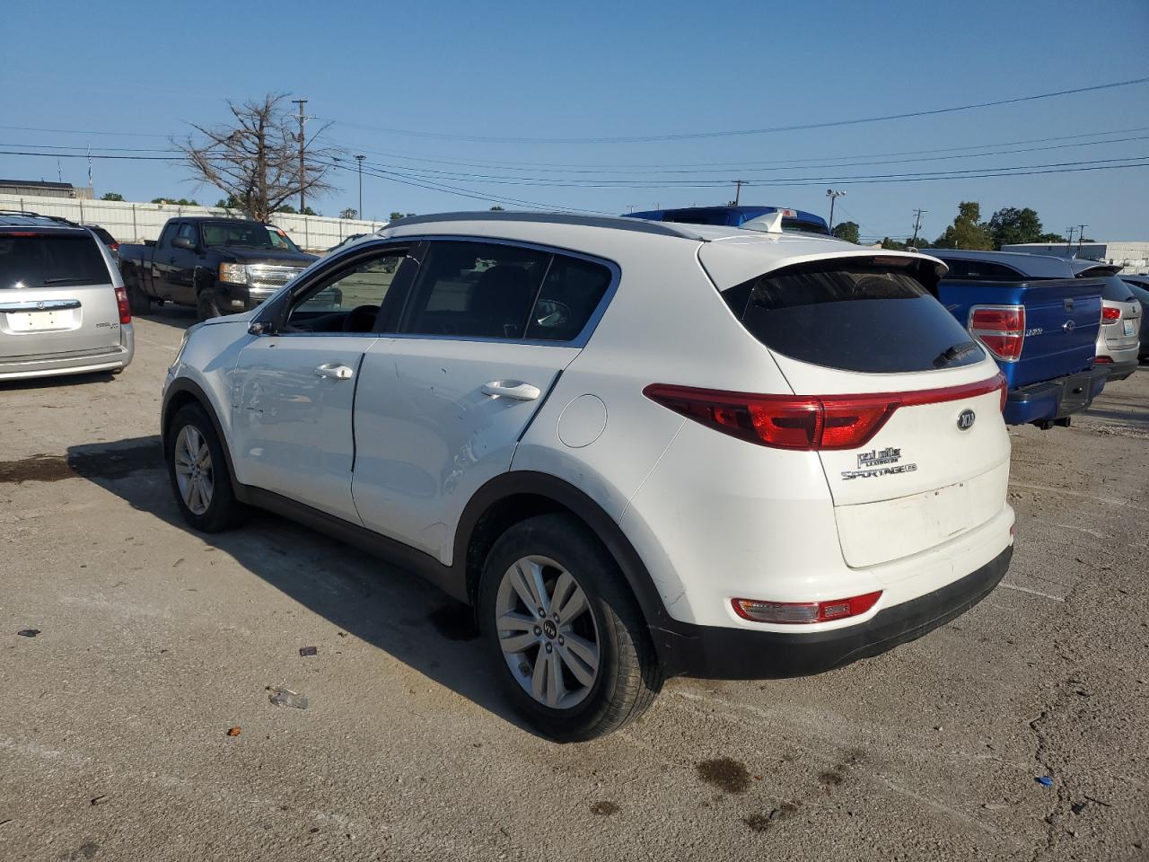2017 KIA Sportage VIN KNDPM3AC2H7298583 Copart auction photo, all over damage thumbnail 2