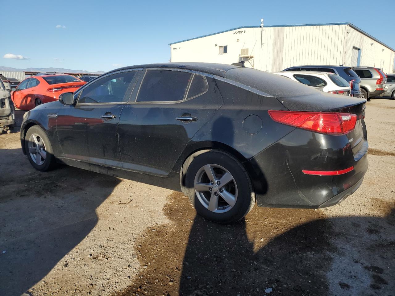 2014 KIA Optima VIN 5XXGM4A71EG303588 Copart auction photo, front end / mechanical damage thumbnail 2