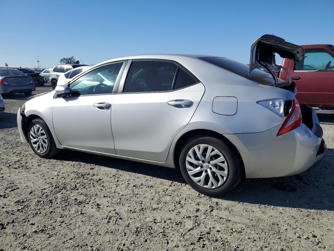 2019 Toyota Corolla VIN 5YFBURHE2KP881200 Copart auction photo, all over damage thumbnail 2