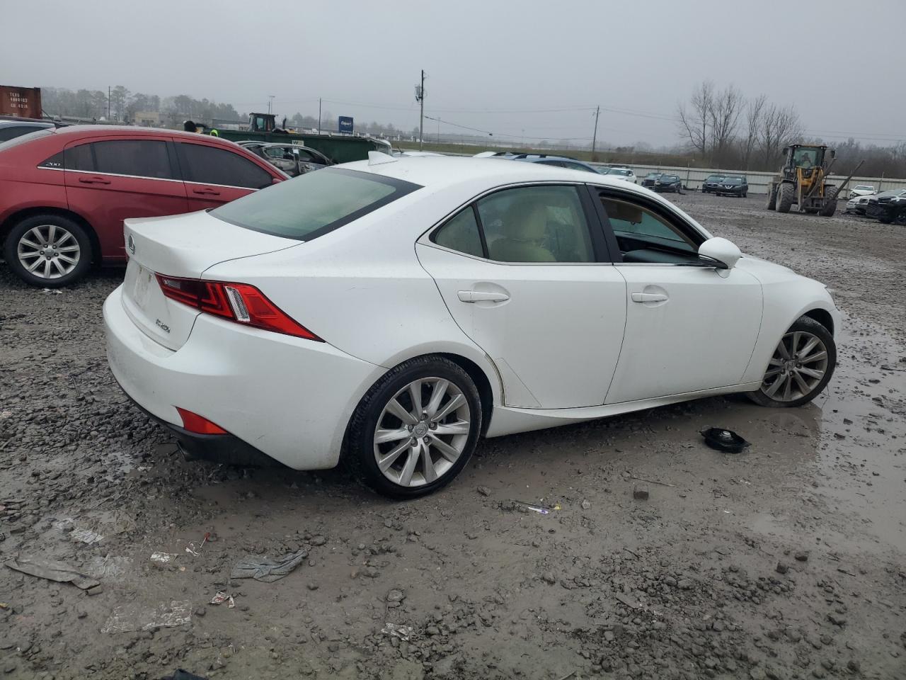 2015 Lexus IS VIN JTHBF1D27F5078097 Copart auction photo, side damage thumbnail 3