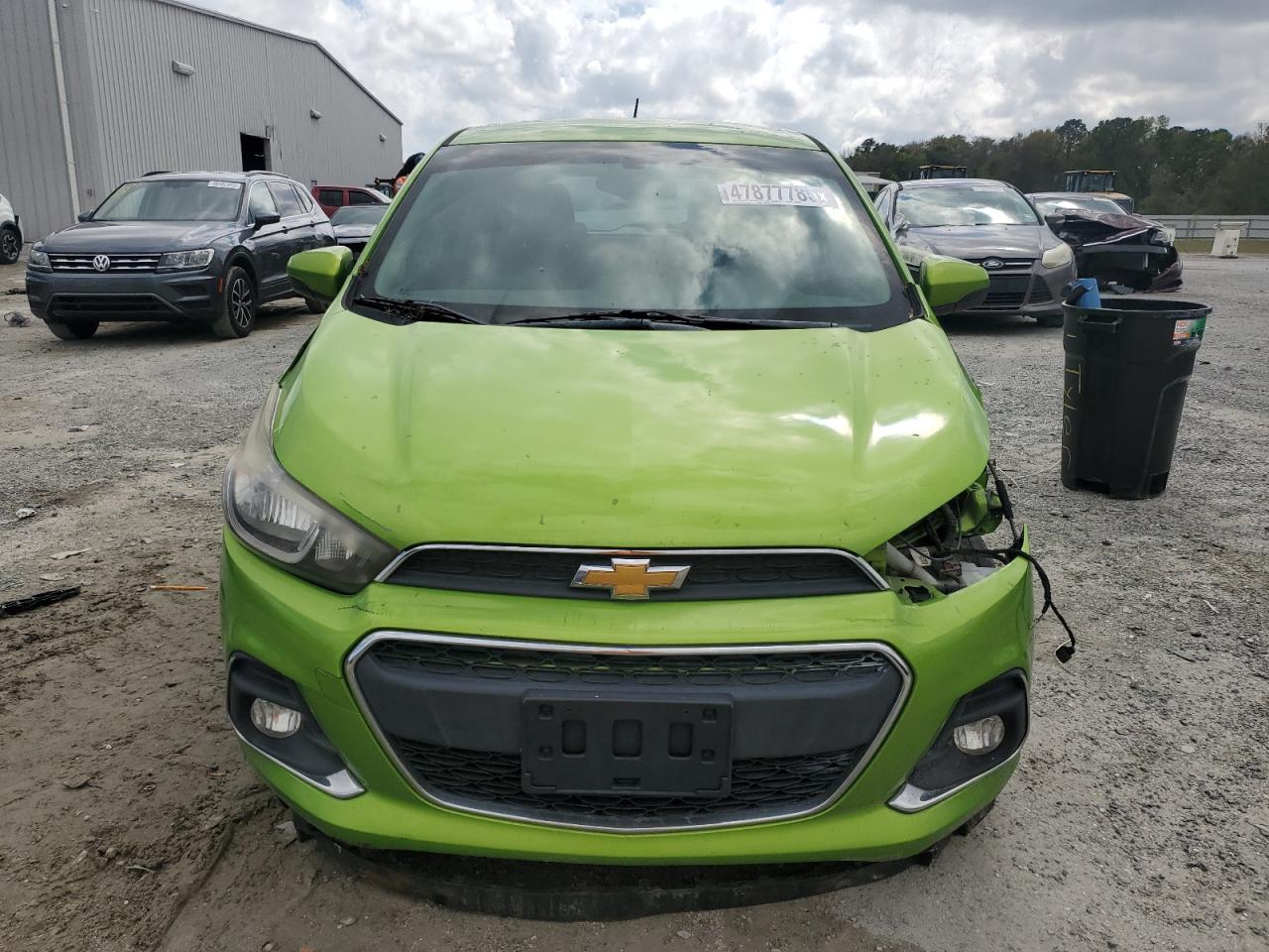 2016 Chevrolet Spark VIN KL8CD6SA7GC625894 Copart auction photo, front end / side damage thumbnail 5