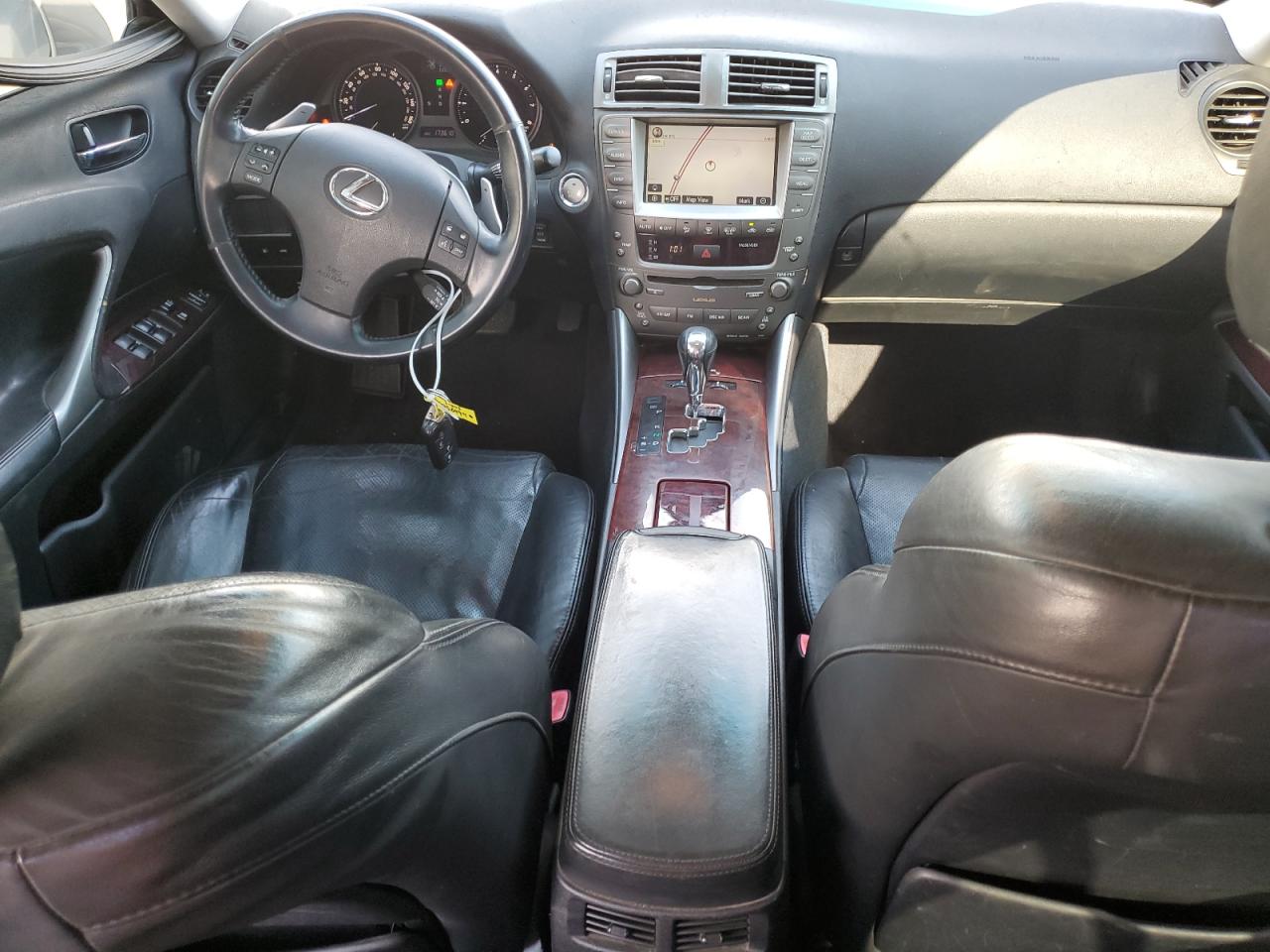 2007 Lexus IS VIN JTHBK262875038918 Copart auction photo, all over / undercarriage damage thumbnail 8