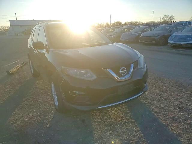 2016 Nissan Rogue VIN KNMAT2MV8GP642433 Copart auction photo, side / mechanical damage thumbnail 12