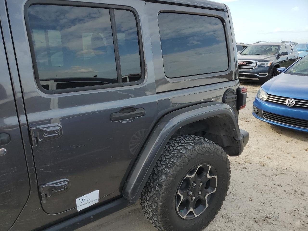 2021 Jeep Wrangler VIN 1C4JJXR60MW642772 Copart auction photo, water/flood damage thumbnail 13