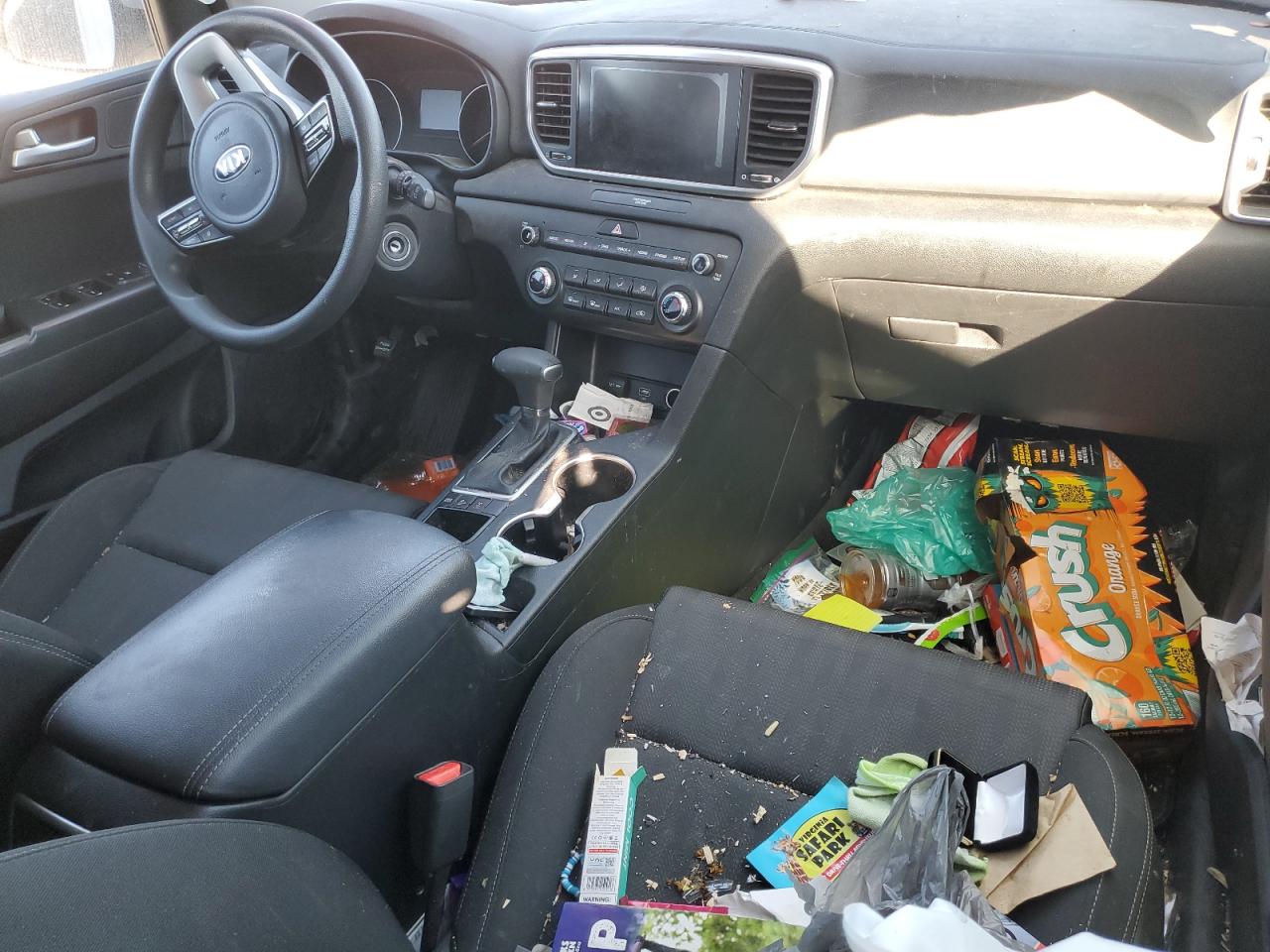 2020 KIA Sportage VIN KNDPMCAC1L7699874 Copart auction photo, all over damage thumbnail 8