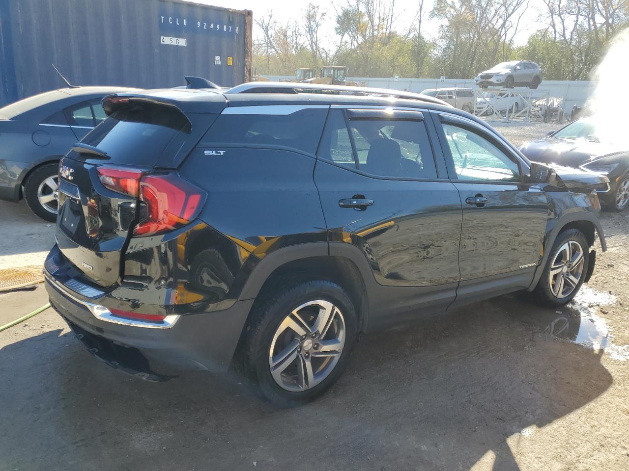 2019 GMC Terrain VIN 3GKALVEV1KL114161 Copart auction photo, all over damage thumbnail 3