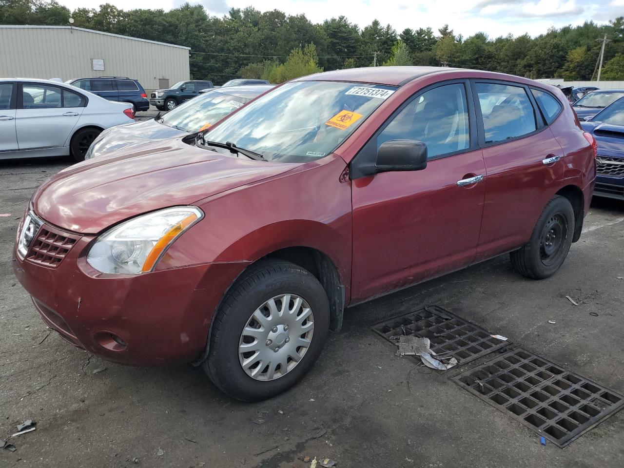 2010 Nissan Rogue VIN JN8AS5MV8AW106118