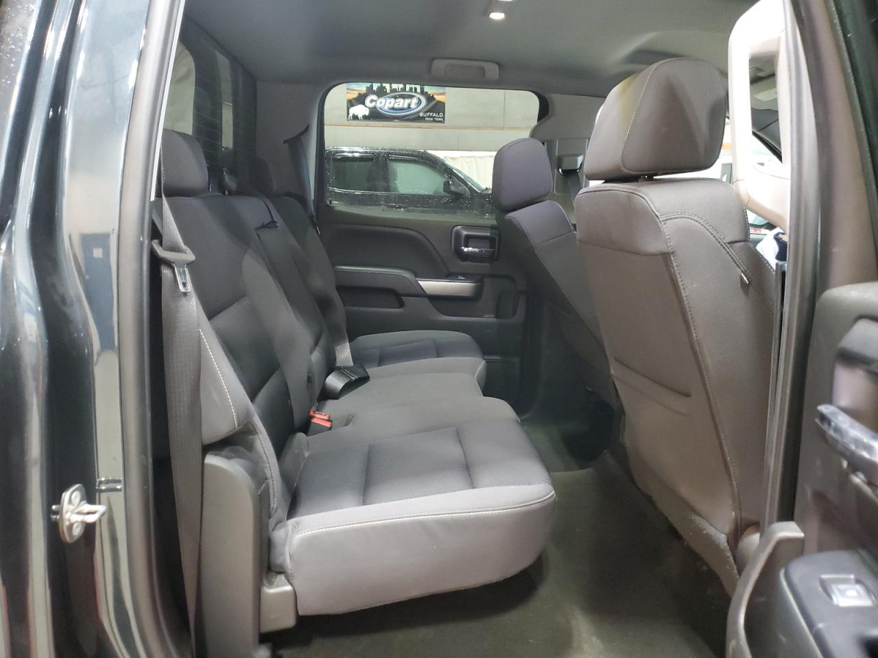2018 Chevrolet Silverado VIN 3GCUKREC6JG214345 Copart auction photo, front end / side damage thumbnail 10