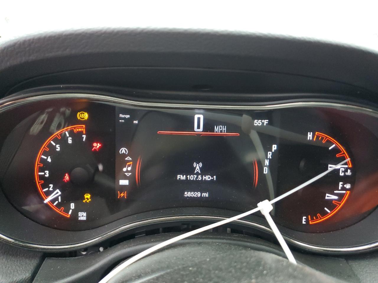 2019 Dodge Durango VIN 1C4RDHDGXKC705424 Copart auction photo, front end damage thumbnail 9