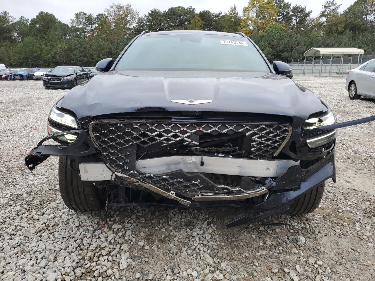 2023 Genesis Gv70 VIN KMUMADTB4PU121097 Copart auction photo, front end damage thumbnail 5
