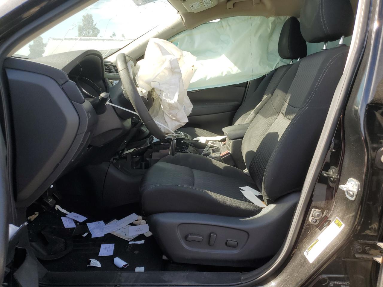 2018 Nissan Rogue VIN KNMAT2MT2JP606758 Copart auction photo, front end / side damage thumbnail 7