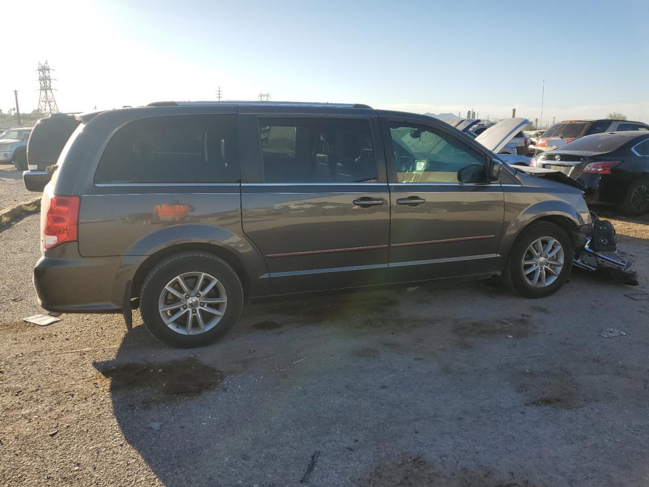 2018 Dodge Caravan VIN 2C4RDGCG1JR231543 Copart auction photo, front end damage thumbnail 3