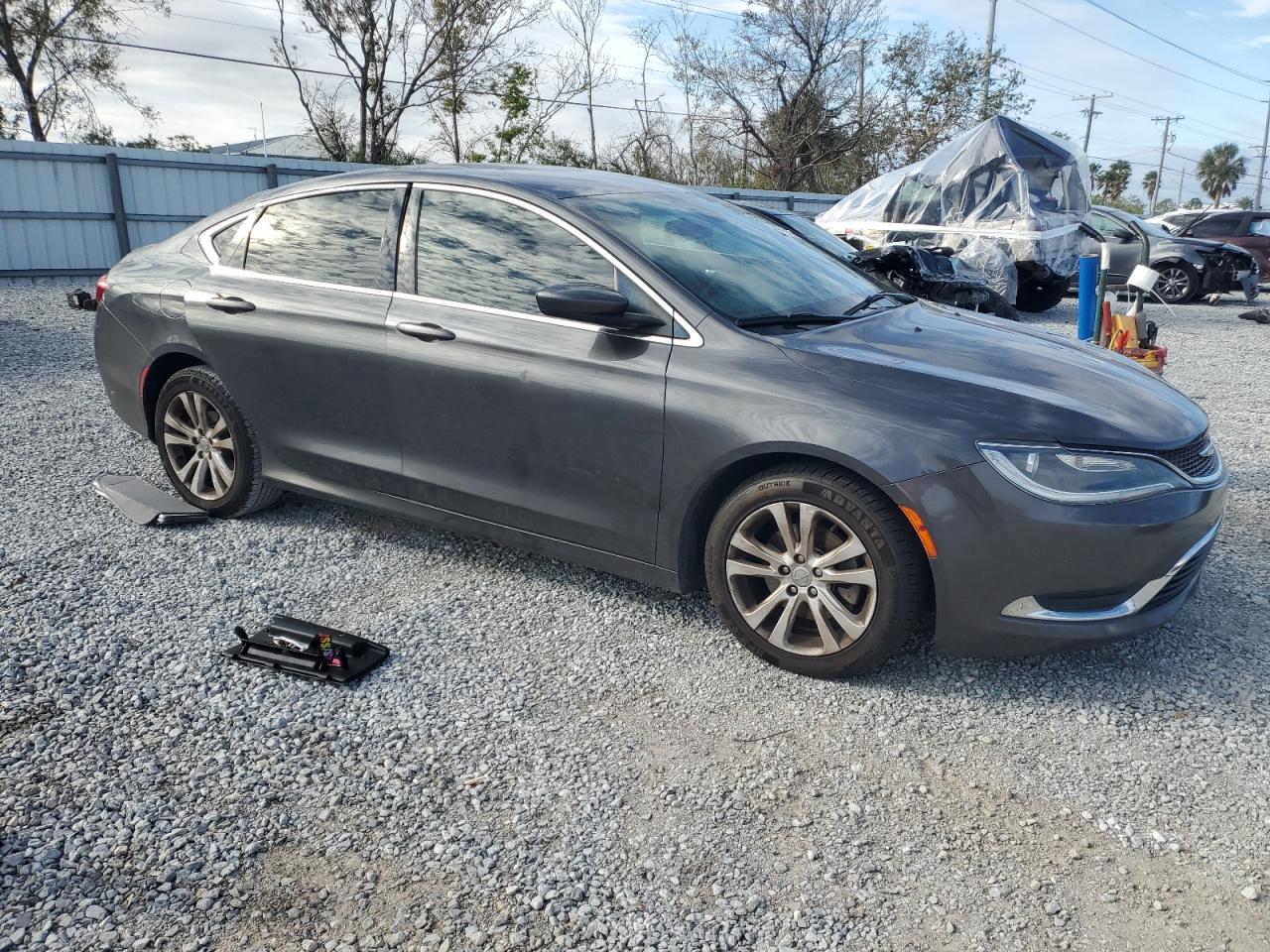 2015 Chrysler 200 VIN 1C3CCCAB4FN505268 Copart auction photo, minor dent/scratches damage thumbnail 4