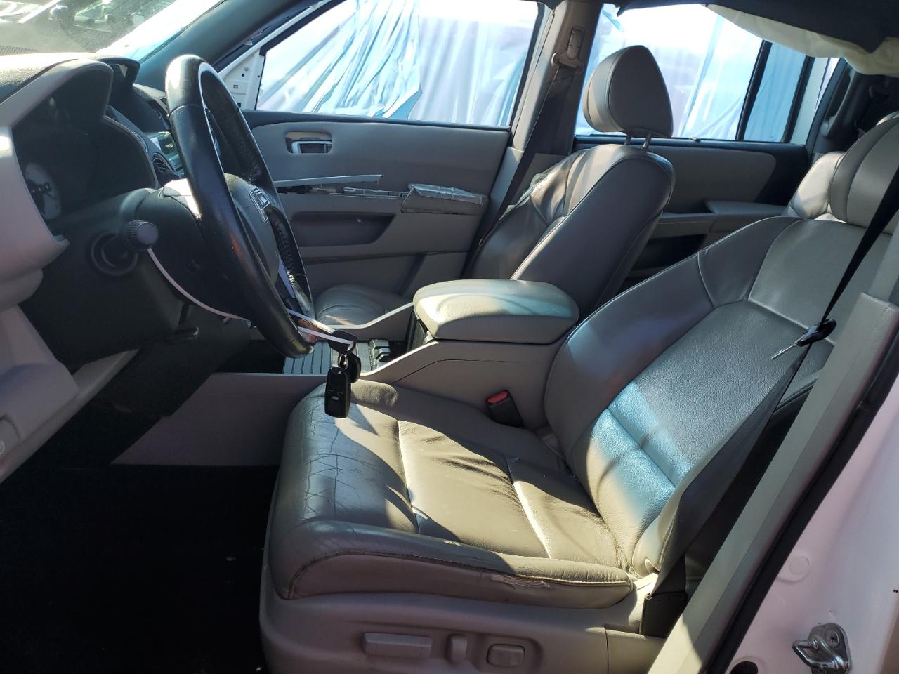 2010 Honda Pilot VIN 5FNYF4H91AB030705 Copart auction photo, all over damage thumbnail 7