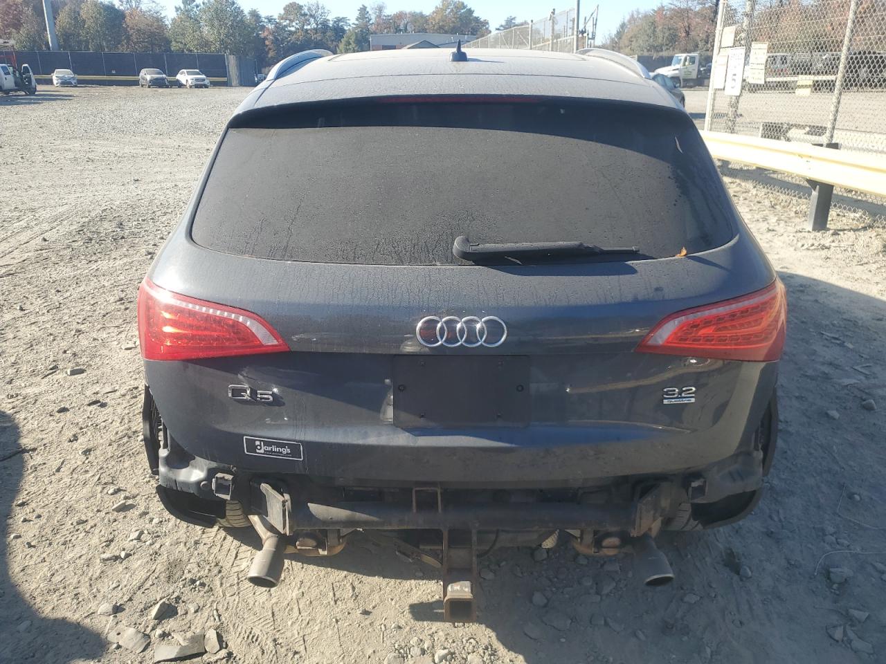 2010 Audi Q5 VIN WA1CKAFP9AA053934 Copart auction photo, all over damage thumbnail 6