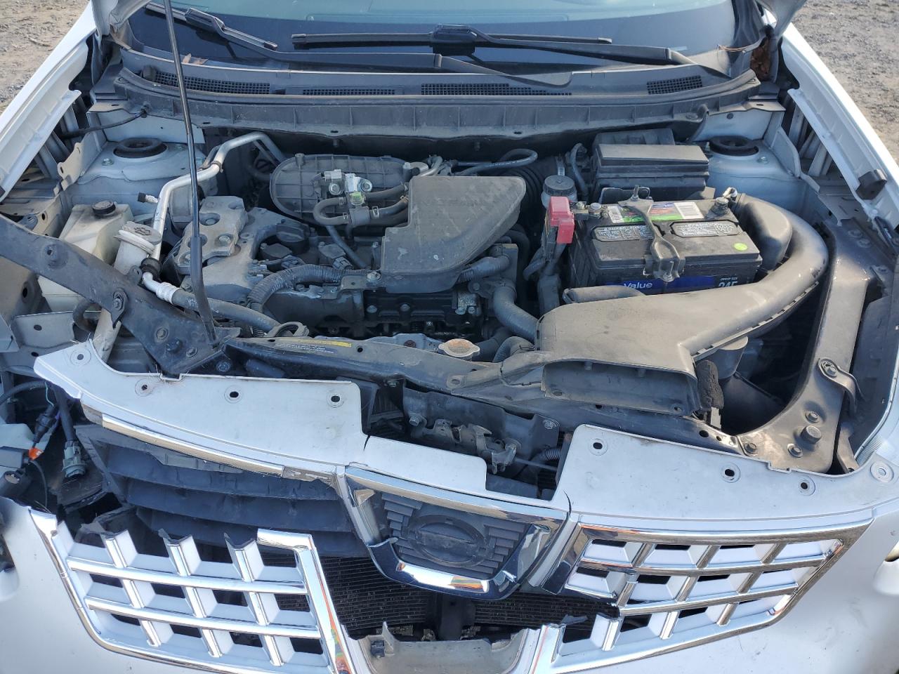 2010 Nissan Rogue VIN JN8AS5MV5AW100793 Copart auction photo, front end damage thumbnail 13