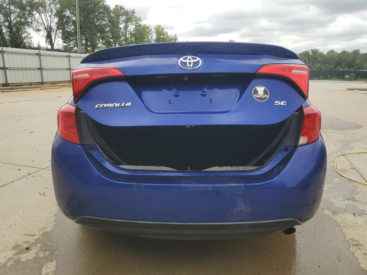 2017 Toyota Corolla VIN 5YFBURHE3HP651545 Copart auction photo, all over damage thumbnail 6