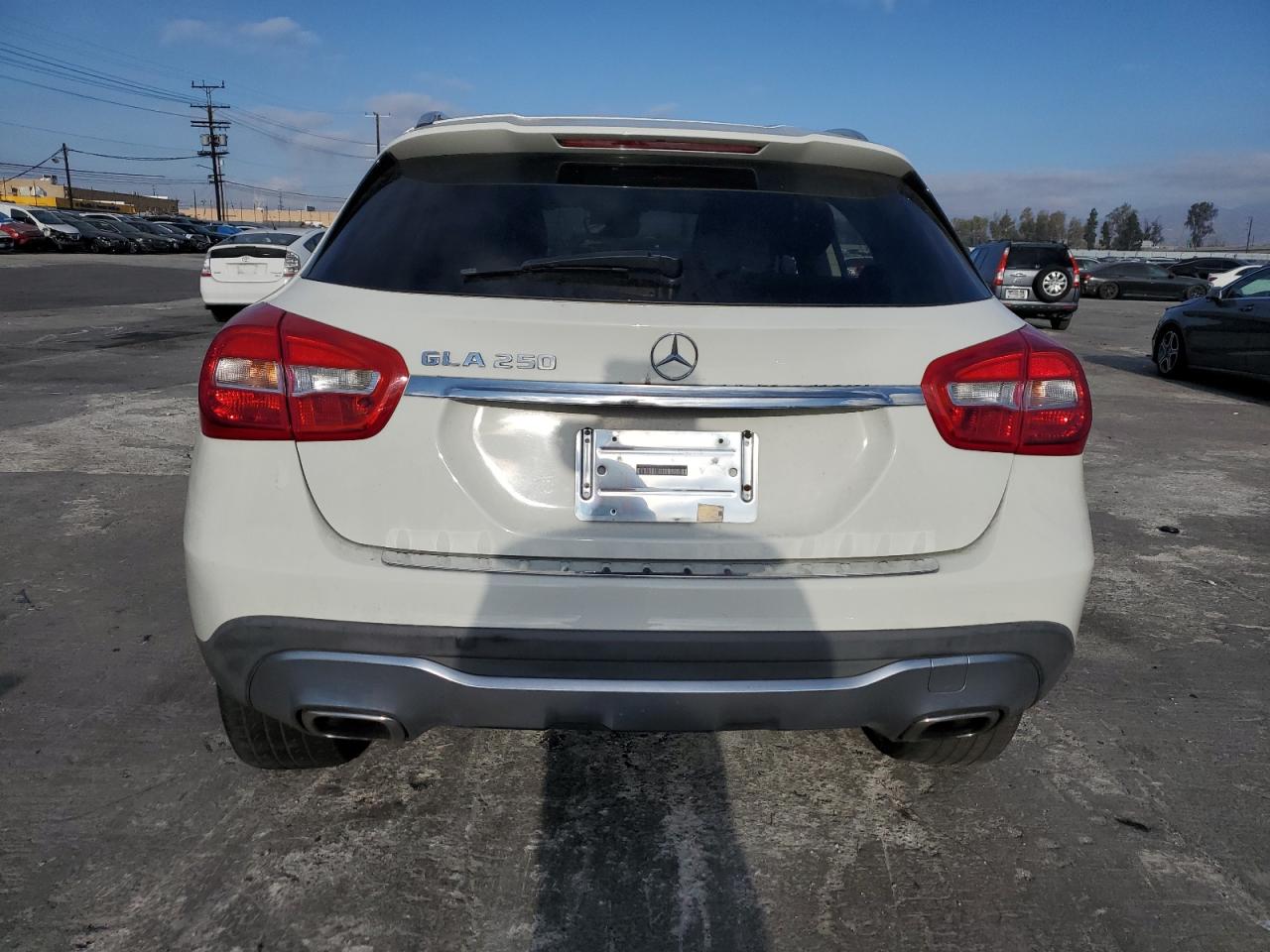 2018 Mercedes-Benz GLA-klasse VIN WDCTG4EB2JJ402103 Copart auction photo, vandalism / front end damage thumbnail 6
